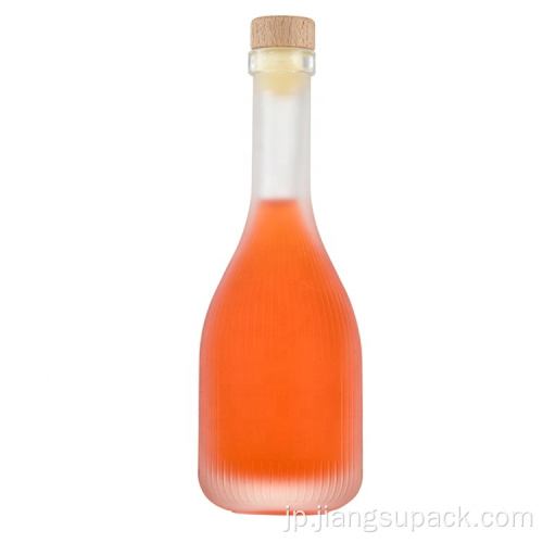 ガラス瓶フルーツワインボトル小さなガラス瓶
